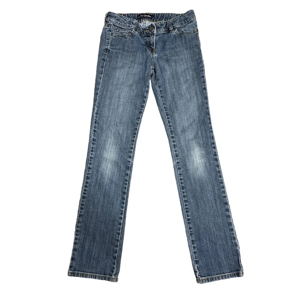 Mini Boden straight leg jeans 13Y